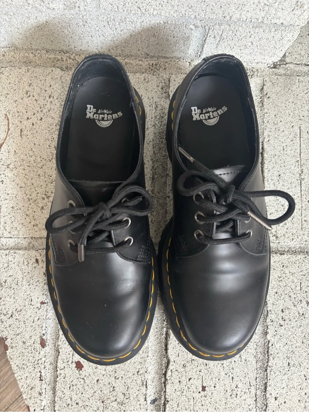 Dr. Martens Women’s 1461 Black Leather Oxford Shoes